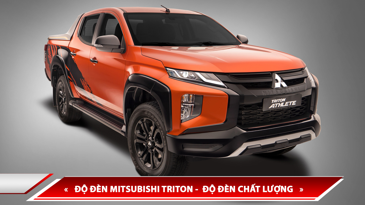 ĐỘ ĐÈN MITSUBISHI TRITON -  ĐỘ ĐÈN CHẤT LƯỢNG